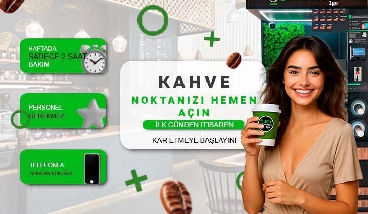 JET Coffee 2 GO’dan Türkiye’de Self Servis Kahve Devrimi