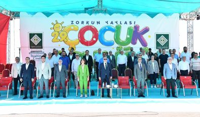 Osmaniye’de 29. Zorkun Çocuk Şenliği Renkli Görüntülere Ev Sahipliği Yaptı