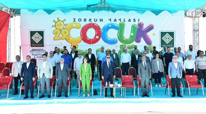 Osmaniye’de 29. Zorkun Çocuk Şenliği Renkli Görüntülere Ev Sahipliği Yaptı