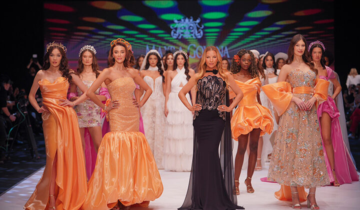 Özge Ulusoy ve Ceren Arslan’lı muhteşem defilede görsel şölen