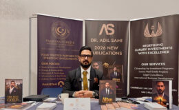 Adil Sami İstanbul’daki Uluslararası Zirvede İki Yeni Kitabını Tanıttı