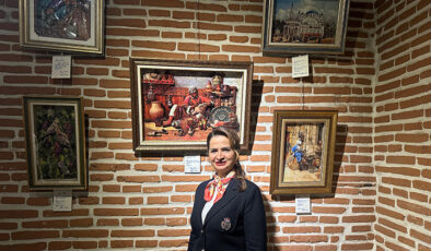 Selma Kavas eserleriyle göz kamaştırdı