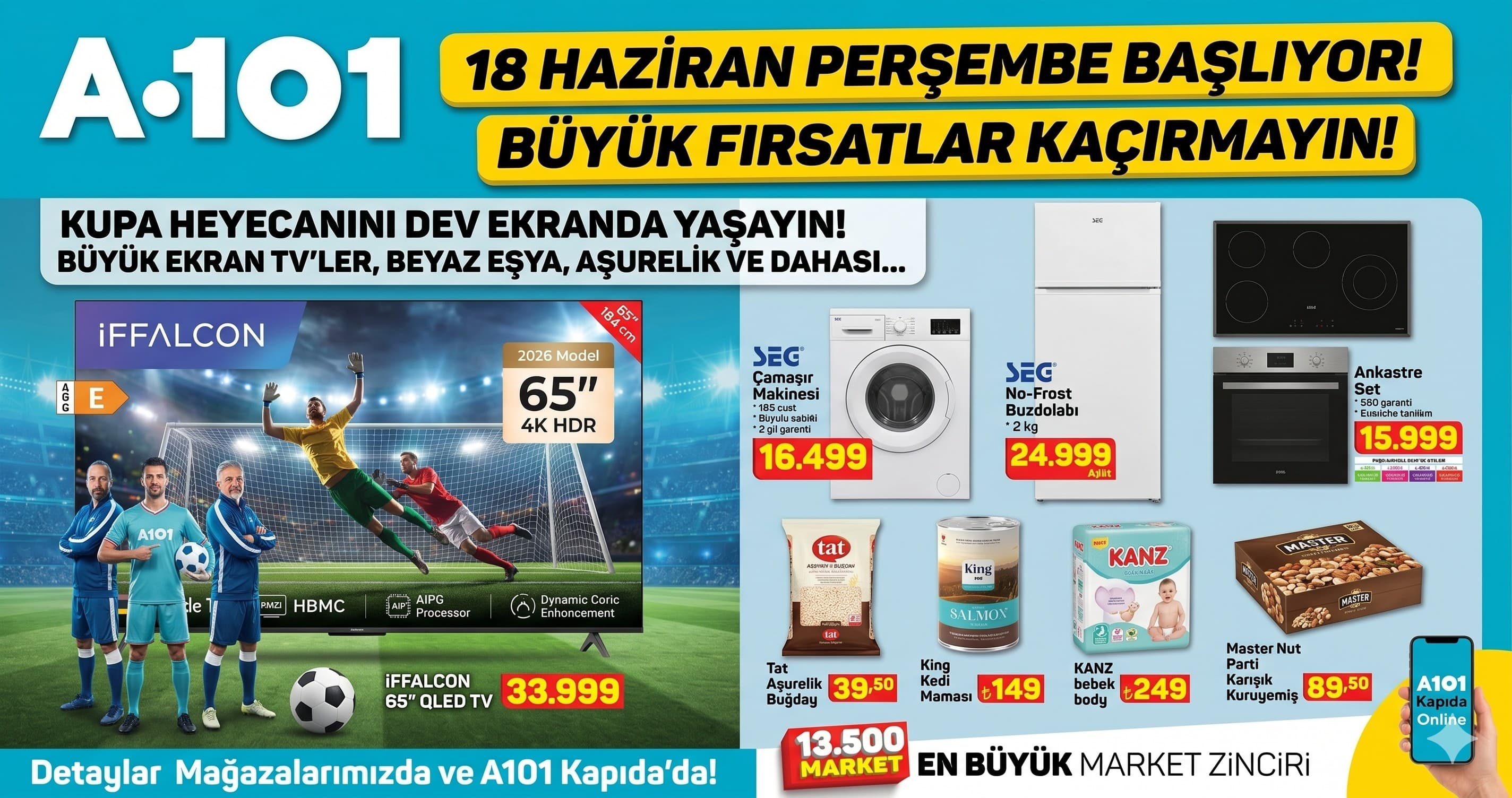 A101'de 18 Haziran 2026'da Heyecan Dolu Aktüel Ürünler: İnce Fırsatlar ve Lezzetli İndirimler!