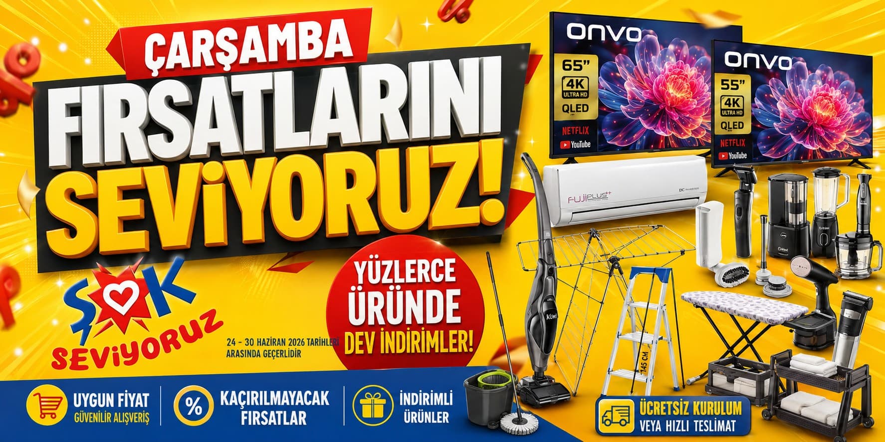 Şok'un 24 Haziran 2026 Kataloğu: Yaza Merhaba Dedirten Fırsatlar!